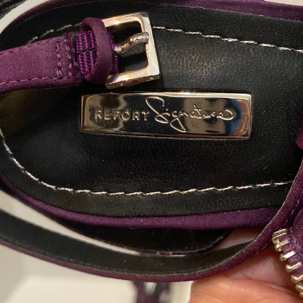 Report signature heel shoe dressy leather - Picture 4 of 8